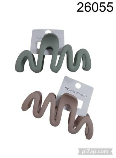 Imagen de BROCHE DE PELO ONDA COLOR PASTEL MATE 3.26